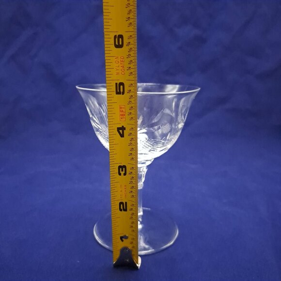 Rock Sharpe RKA5-1 Crystal Champagne Coupe Thistle Design - Picture 10 of 12